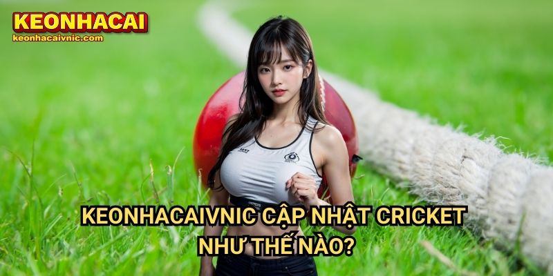 Keonhacaivnic Cập Nhật Cricket Như Thế Nào?