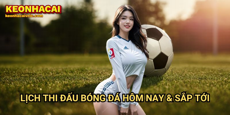 Lịch Thi Đấu Bóng Đá Hôm Nay & Sắp Tới