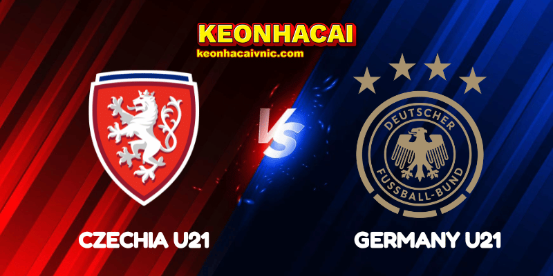 Soi Kèo Trận Đấu Czechia U21 vs Germany U21 Ngày 16/06/2025 - Euro U21 2025 – Group B 2 Czechia U21 vs Germany U21