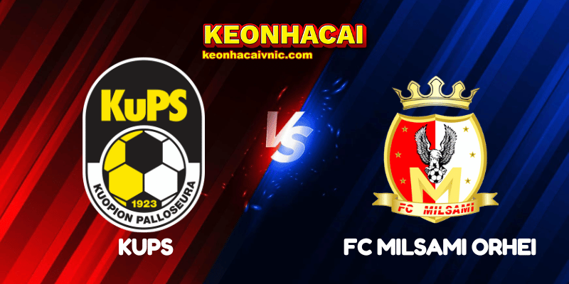 Soi Kèo Trận Đấu KuPS vs FC Milsami Orhei Ngày 08/07/2025 - Champions League - Vòng loại 2 KuPS vs FC Milsami Orhei