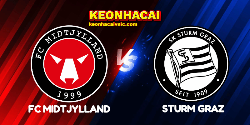 Soi Kèo Nhà Cái FC Midtjylland vs Sturm Graz Ngày 24/09/2025 - Europa League 2 FC Midtjylland vs Sturm Graz